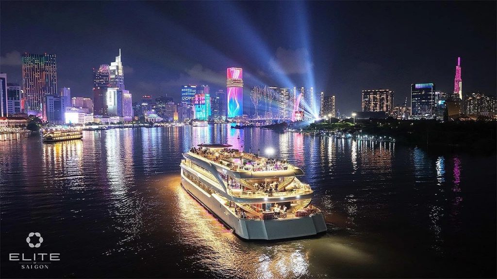 Ăn Tối Trên Du Thuyền Sang Trọng Elite of Saigon